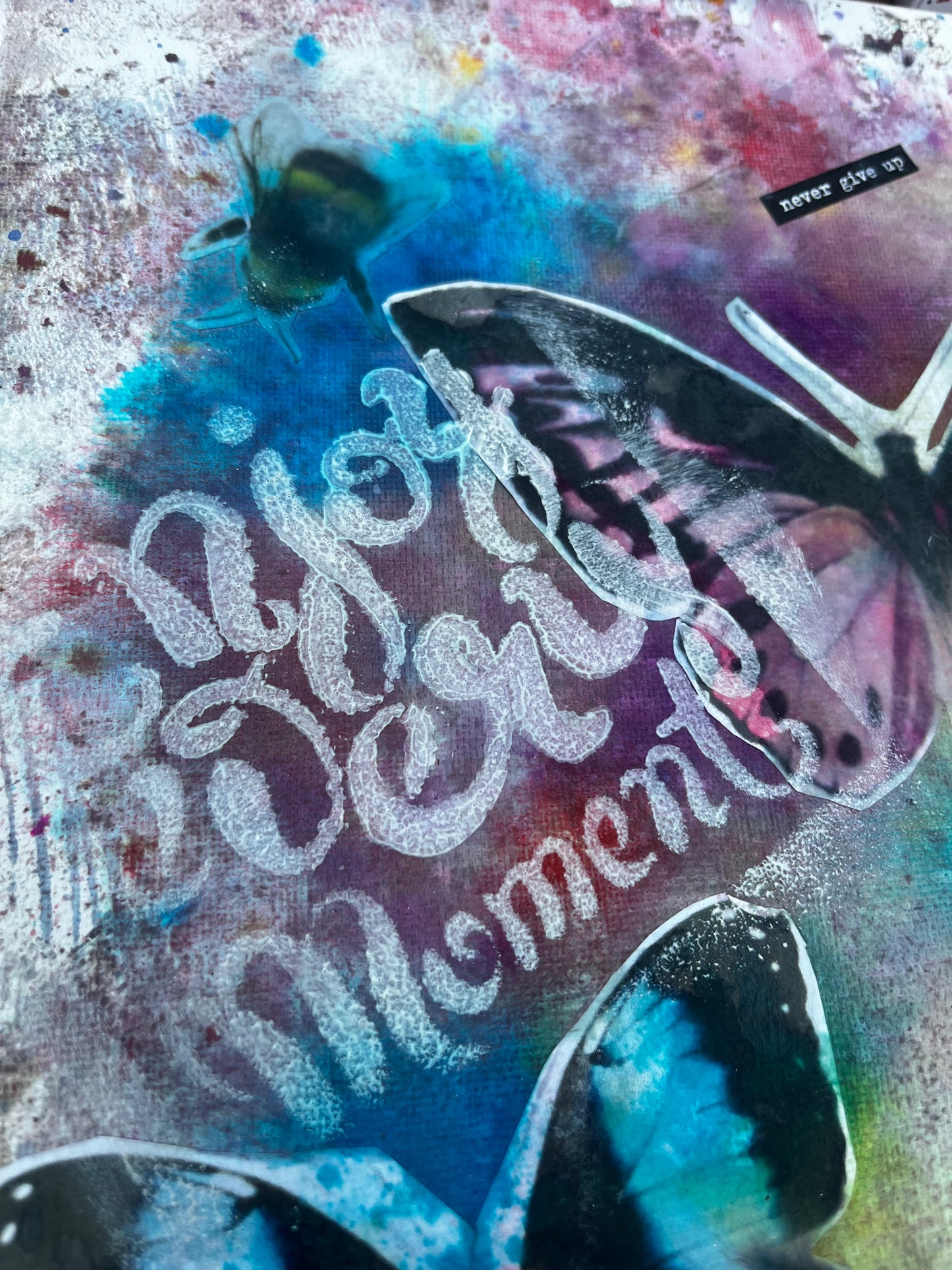 Pissing Around With Paint- August- Bees and Butterflies -Painting Workshop