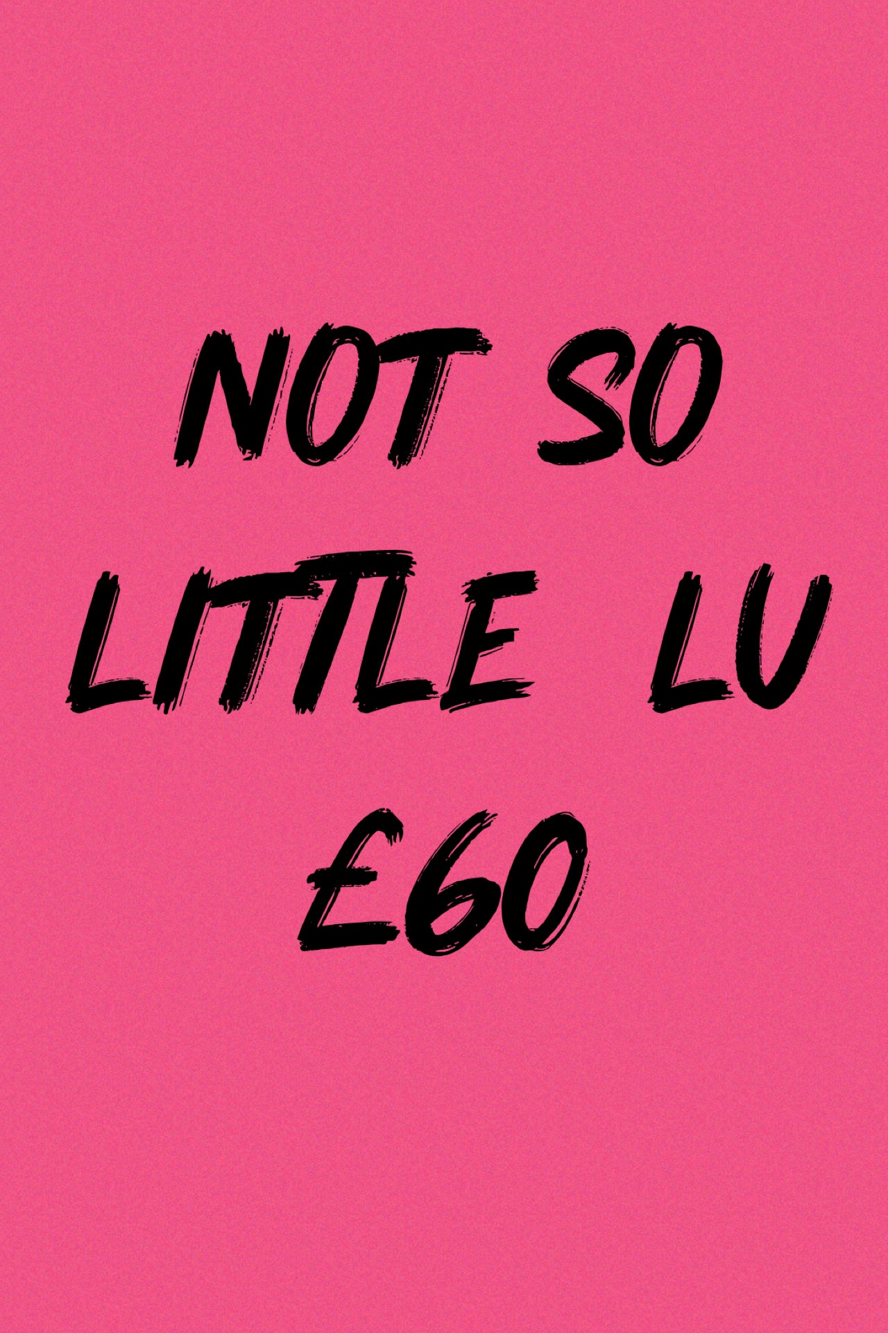 Not So Little Lu